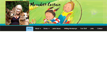 Tablet Screenshot of meredithcostain.com